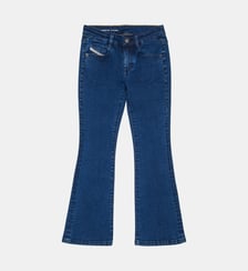 Jean bootcut flare fit bleu moyen - D-Arry Diesel Kids