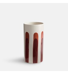 Vase en céramique, peint à la main, hauteur 25 cm La Redoute Interieurs