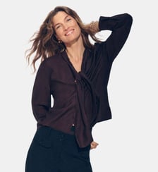 Chemise constantine - Motif uni - Viscose lenzing ecovero Caroll