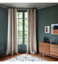 Rideau À Oeillets Tamisant Jacquard texturé 647gr/m2 Madura