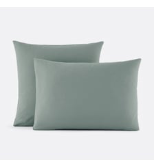 Taie d'oreiller unie en percale de coton, 80 fils La Redoute Interieurs