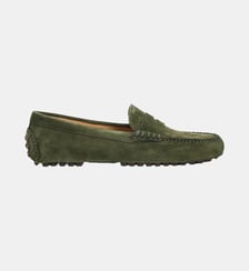 Mocassin derbies buck driver - cuir velours Fairmount