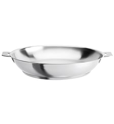 Poêle haute en inox brossé amovible Cristel