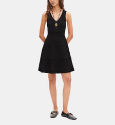 Robe courte en maille The Kooples