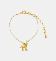 Bracelet fin Éléphant doré Les Néréides