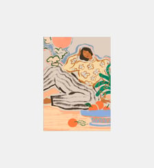 Poster   Lazy Days - Arty Guava Poster & Frame