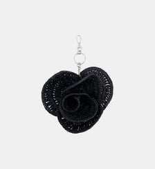 Bijou de sac fleur en raphia The Kooples
