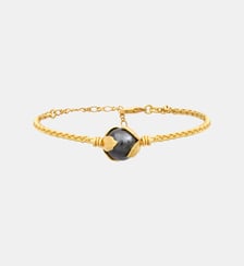 Bracelet fin   doré à l'or fin - Lucy Satellite
