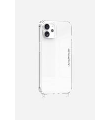 Coque de téléphone transparente anti-choc avec anneaux pour iPhone 12 Mini La Coque Française