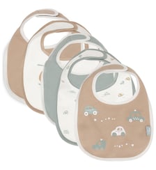 Lot de 5 bavoirs imperméables Jollein