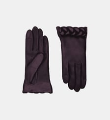 Gants New Edith Femme Cuir Doublé Soie Agnelle