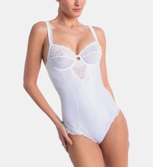 Body Gaby blanc Maison Lejaby
