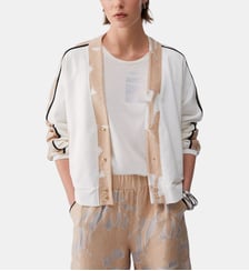 Sweat avec détails en organza Liu Jo
