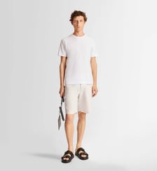 T-shirt riviere col rond coupe regular Fusalp