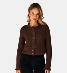 Gilet col rond uni MUDYA La Petite Etoile