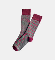 Chaussettes en coton - Cœur Gris Arthur