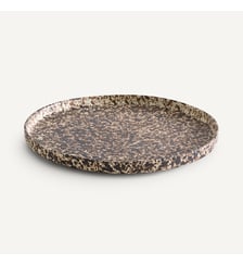 Lot de 4 assiettes plates en grès AM.PM