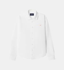 Chemise Coupe Regular En Lin-Coton Hackett London