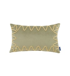 Coussin brodé Rita Eco-velours Nobodinoz