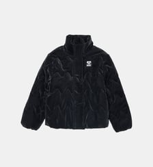 Veste matelassée avec logo imprimé Diesel Kids