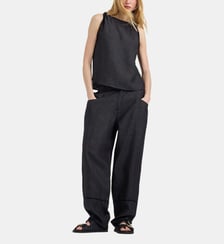 Pantalon silverado en lin Momonì