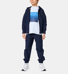 Sweat zippé à capuche BOSS Kidswear