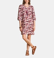 Robe courte à imprimé tie & dye La Fée Maraboutée