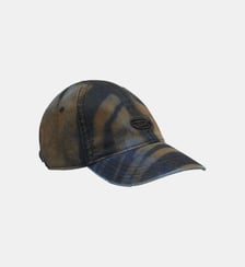 Casquette en denim à effet camouflage Diesel