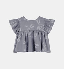 Blouse coupe kimono Kenzo Kids