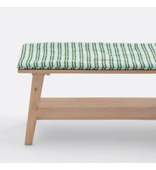 Matelas d'assise, en gaze de coton, imprimé Ikat La Redoute Interieurs