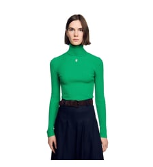 Pull col roulé torsadé à puce Sandro