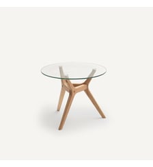 Table basse chêne Ø50 cm AM.PM