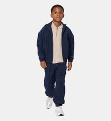 Cardigan en weavy satin BOSS Kidswear