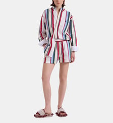 Short Pull-Up Stripes Jacquard Multicolor La DoubleJ