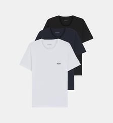 Lot de 3 maillots de corps droits coton BOSS