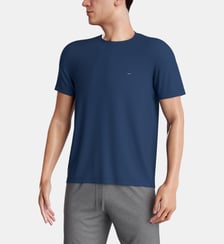 T-shirt uni en coton Eden Park