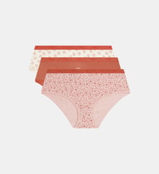 Lot de 3 Boxers Les Pockets Coton Dim