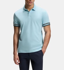 Polo slim en coton BOSS