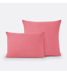 Taie d'oreiller unie gaze de coton La Redoute Interieurs