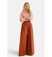 Pantalon Large  En Coton Mélangé Luce Maison 123