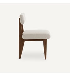 Chaise noyer et bouclette AM.PM