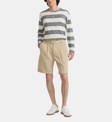 short Unai en coton beige Agnès b.