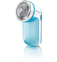 Rasoir Anti-bouloches GC026/00 rase bouloche à 3 lames, 2 piles AA, Bleu/Blanc Philips