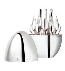 Ensemble pour 6 personnes (24 pièces) en métal argenté avec écrin - NEW YORK - MOOD SKYLINE Christofle
