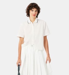 Chemise effet Petit Piqué oversize Lacoste