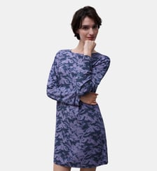 Chemise de nuit manches longues matière douce Chantelle