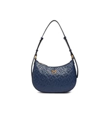 Petit sac porté épaule half moon avec logo love birds Pinko