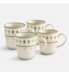 Lot de 2 mugs en grès émail réactif La Redoute Interieurs