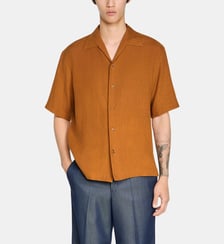 Chemise en lin Sandro