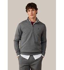 Sweat En Coton À Demi-Zip Avec Logo Hackett London